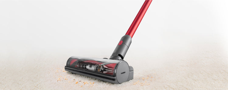 Roborock H6 limpia profundamente las alfombras con un motor de 50 W que gira a 4000 RPM